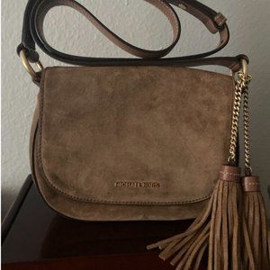 Michael Kors Tan Suede Purse